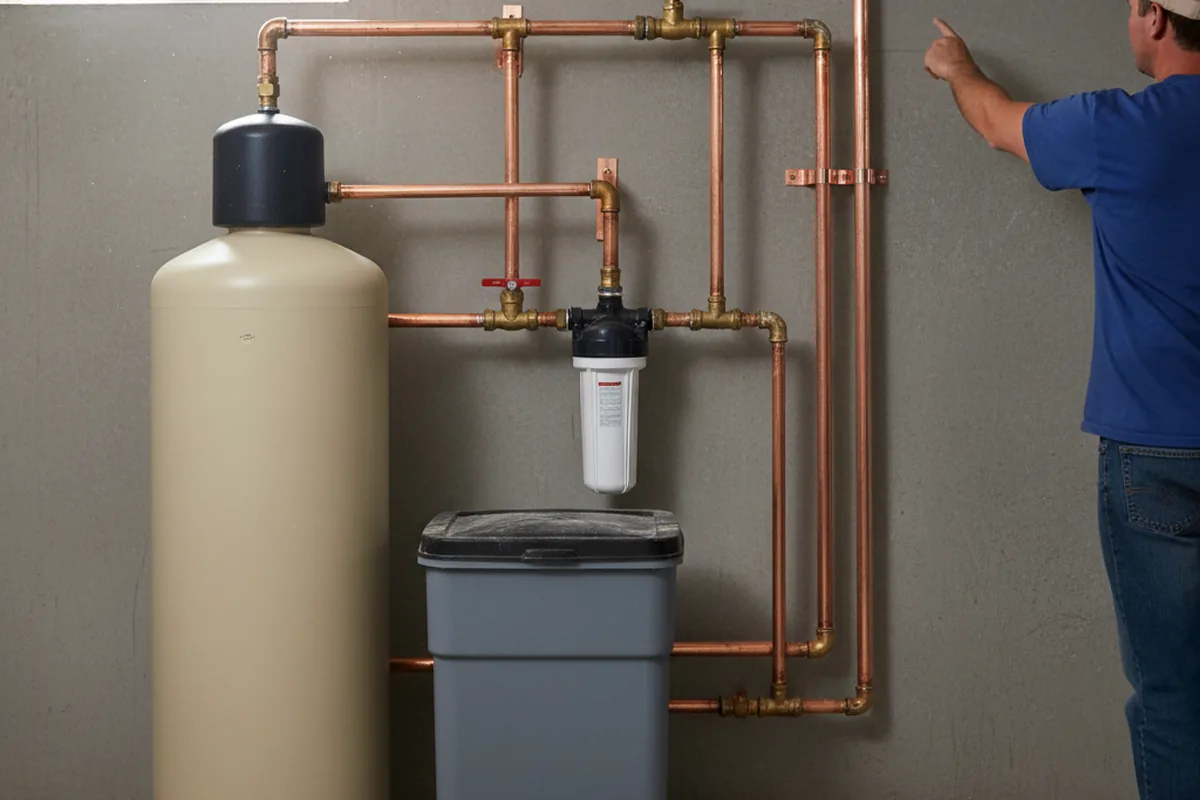 Whole-house water treatment system installed in Elmendorf